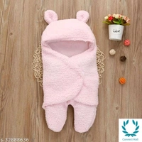 MY NEWBORN baby towel for all season baby blanket baby - Free Size, Pink, Cotton, Pack of:1